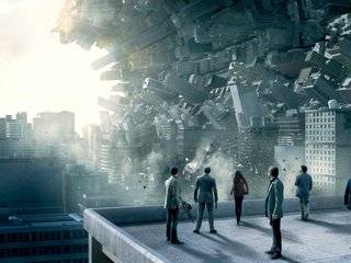 Обои люди, город, небоскребы, начало, inception, people, the city, skyscrapers, beginning разрешение 1920x1200 Загрузить