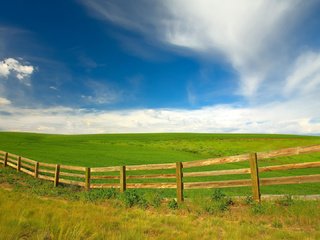 Обои поле, вашингтон, забор, field, washington, the fence разрешение 1920x1080 Загрузить