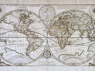 Обои карта, planisphere duval, полушария, map, hemisphere разрешение 2626x1586 Загрузить