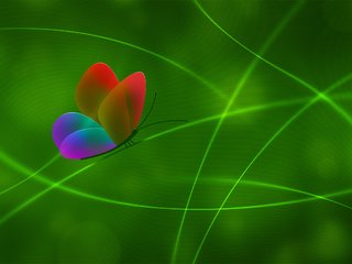 Обои линии, зелёный, цвет, бабочка, line, green, color, butterfly разрешение 2560x1600 Загрузить