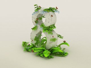 Обои зелень, листья, белый фон, восемь, greens, leaves, white background, eight разрешение 1920x1200 Загрузить