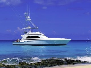 Обои яхта, белая, рыбалка, yacht, white, fishing разрешение 1920x1200 Загрузить