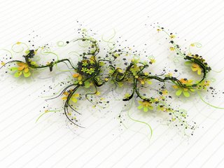 Обои цветы, линии, ростки, flowers, line, sprouts разрешение 1920x1080 Загрузить