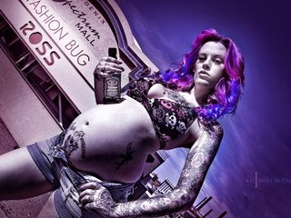 Обои тату, шорты, виски, tattoo, shorts, whiskey разрешение 1920x1200 Загрузить