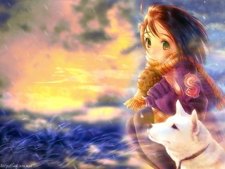 Обои настроение, девочка, собачка, mood, girl, dog разрешение 2000x1500 Загрузить