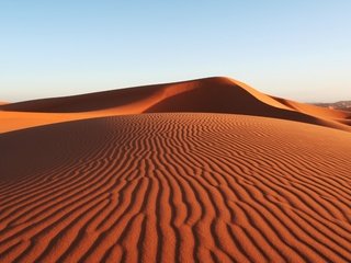 Обои небо, песок, пустыня, лето, жара, sands wallpapers, летнее, десерд, the sky, sand, desert, summer, heat разрешение 3000x2000 Загрузить