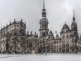 Обои германия, театральный дворец, дрезден, germany, theatre house, dresden разрешение 1920x1200 Загрузить