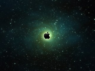 Обои космос, галактика, эппл, space, galaxy, apple разрешение 1920x1200 Загрузить