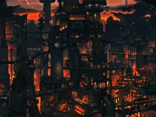 Обои ночь, город, imperial boy, night, the city разрешение 2800x1600 Загрузить