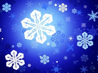 Обои снежинки, синий, вектор, snowflakes, blue, vector разрешение 1920x1200 Загрузить