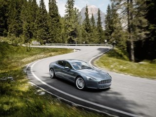 Обои дорога, скорость, rapide, астон мартин, road, speed, aston martin разрешение 1920x1200 Загрузить