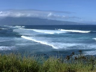 Обои облака, океан, природа, берег, пейзаж, море, скала, горизонт, залив, clouds, the ocean, nature, shore, landscape, sea, rock, horizon, bay разрешение 1920x1080 Загрузить