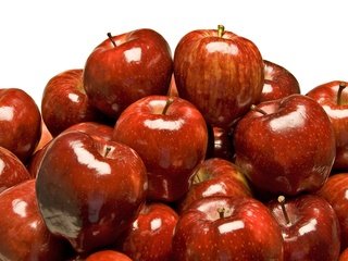 Обои фрукты, яблоки, красные, много, fruit, apples, red, a lot разрешение 2700x1808 Загрузить