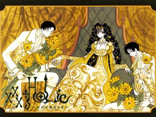 Обои clamp, doumeki shizuka, kunogi himawari, watanuki kimihiro, xxxholic разрешение 1989x1400 Загрузить