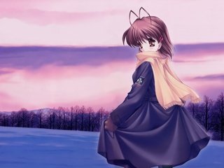 Обои clannad, furukawa nagisa разрешение 2522x1803 Загрузить