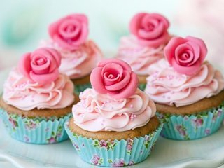 Обои крем для торта, сладкое, десерт, пирожное, кексы, cream cake, sweet, dessert, cake, cupcakes разрешение 1920x1200 Загрузить