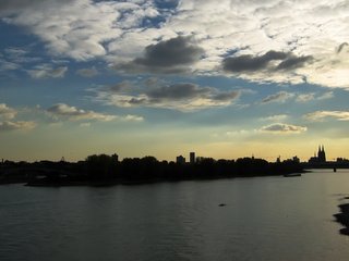 Обои вечер, германия, кельн, the evening, germany, cologne разрешение 1920x1200 Загрузить