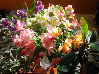 Обои цветы, букет, рододендрон, flowers, bouquet, rhododendron разрешение 2048x1536 Загрузить