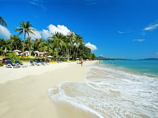 Обои пляж, тропики, beach, tropics разрешение 3180x2166 Загрузить
