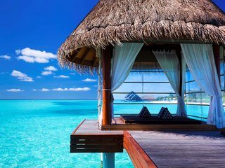 Обои тропики, мальдивы, tropics, the maldives разрешение 2716x1810 Загрузить