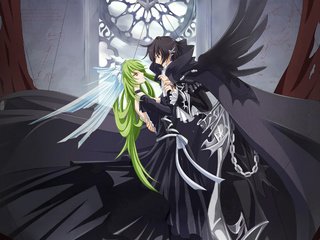 Обои девушка, аниме, cc, kartinka, syuzhet, yepizod, рисоунок, код гиасс, girl, anime, risunok, code geass разрешение 2560x1600 Загрузить