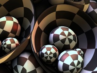 Обои шары, погружение, форма. 3d-графика, balls, dip, form. 3d graphics разрешение 1920x1080 Загрузить