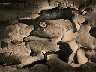 Обои текстура, девушка, фон, открытка, post card, ухо, texture, girl, background, postcard, ear разрешение 1920x1200 Загрузить