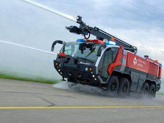 Обои water cannons, vehicles, fire-service vehicles, rosenbauer crashtender разрешение 1920x1080 Загрузить