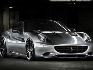 Обои оптика, тюнинг, диски, обвесы, ferrari сalifornia, optics, tuning, drives, body kits разрешение 1920x1080 Загрузить