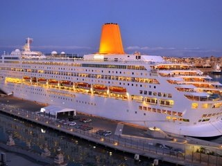 Обои круизный лайнер, причалы, ( пирсы ), cruise liner, piers, ( piers ) разрешение 1920x1200 Загрузить