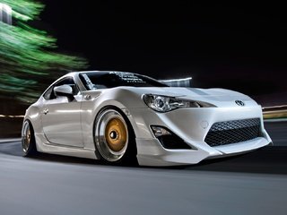 Обои тюнинг, тойота, toyota gt86, в движении, tuning, toyota, in motion разрешение 1920x1080 Загрузить