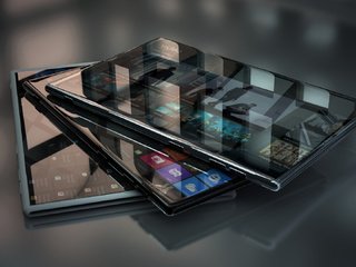 Обои отражение, андроид, hi-tech, планшет, plane-table 3d, винда, сенсор, reflection, android, tablet, windows разрешение 1920x1080 Загрузить