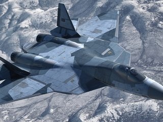 Обои авиация, истребитель, российский, многоцелевой, пак фа, т-50, sukhoi, пятого поколения, aviation, fighter, russian, multipurpose, pak fa, t-50, fifth generation разрешение 1920x1200 Загрузить