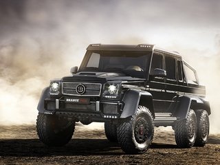 Обои 2014 brabus b63s 700 6x6 разрешение 2560x1440 Загрузить