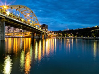 Обои соединённые штаты, штат пенсильвания, pittsburgh, united states, pennsylvania разрешение 2560x1600 Загрузить