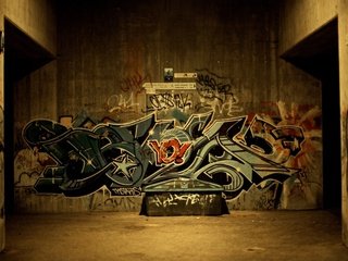 Обои стена, граффити, уличное искусство, wall, graffiti разрешение 1920x1200 Загрузить