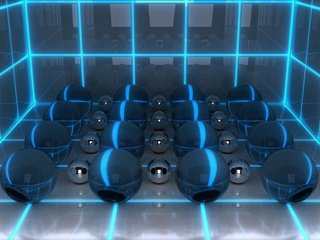 Обои неон, шары, шарики, квадраты, digital art обои, 3d картинки, шары фото, neon, balls, squares, digital art wallpaper, 3d pictures, balloon photo разрешение 1920x1200 Загрузить