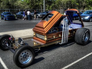 Обои стоянка, гроб, custom car, parking, the coffin разрешение 1920x1200 Загрузить