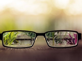 Обои макро, очки, macro, glasses разрешение 2560x1600 Загрузить