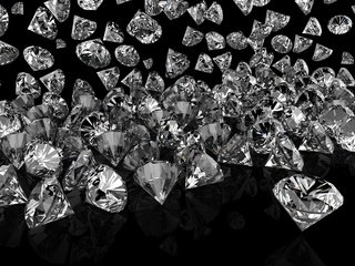 Обои фон, сияние, блеск, черный фон, бриллианты, камешки, алмазы, драгоценный камень, background, lights, shine, black background, diamonds, pebbles, gemstone разрешение 4950x3387 Загрузить