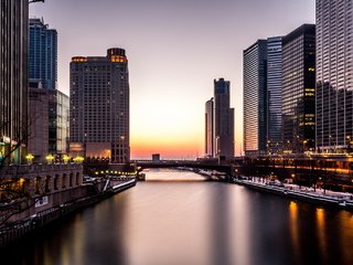 Обои америка, небоскребы, чикаго, america, skyscrapers, chicago разрешение 2048x1365 Загрузить
