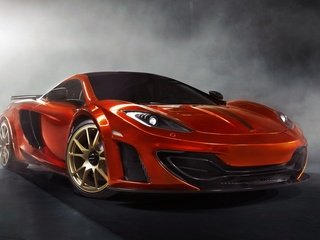 Обои оранжевый, mp4-12с, суперкар, передок, mansory, макларен, orange, mp4-12c, supercar, the front, mclaren разрешение 1920x1200 Загрузить