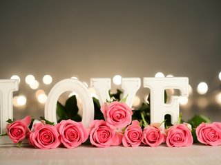 Обои цветы, розы, лепестки, любовь, день святого валентина, flowers, roses, petals, love, valentine's day разрешение 2880x1922 Загрузить