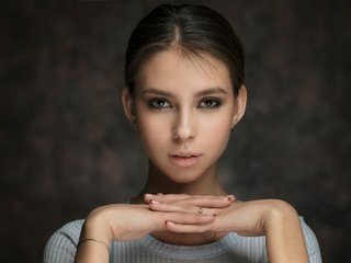 Обои девушка, портрет, брюнетка, elena aksenova, лена, максим максимов, girl, portrait, brunette, lena, maxim maximov разрешение 2048x1376 Загрузить