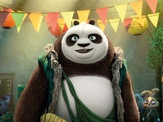 Обои панда, мультфильм, kung-fu-panda-3, кунг-фу панда-3, panda, cartoon, kung fu panda-3 разрешение 2560x1556 Загрузить