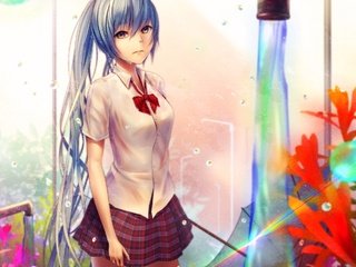 Обои цветы, девушка, вокалоид, ленты, хацунэ мику, animnaţie, юбки, flowers, girl, vocaloid, tape, hatsune miku, skirts разрешение 2000x2000 Загрузить