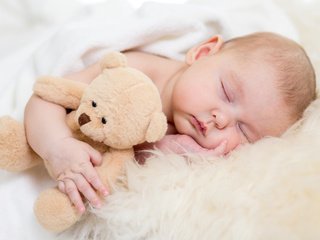 Обои сон, игрушка, ребенок, sleep, toy, child разрешение 3000x2000 Загрузить