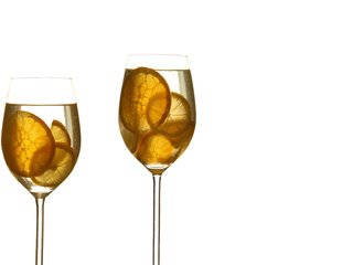 Обои лимон, напитки, бокалы, lemon, drinks, glasses разрешение 2048x1155 Загрузить