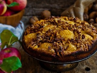 Обои яблоки, выпечка, пирог, apples, cakes, pie разрешение 2000x1360 Загрузить