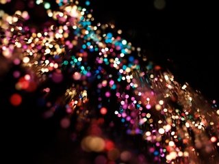 Обои огни, цвет, размытость, блестки, мишура, боке, ดเ่, lights, color, blur, sequins, tinsel, bokeh разрешение 1920x1200 Загрузить